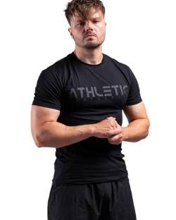 ATHLETIC AESTHETICS Slim Fit T-Shirt (Classic) - Sport und Fitness Shirt Herren - Bequemes & hochwertiges Kurzarm Shirt mit Rundhals & tailliertem Schnitt - Optimal für Training, Freizeit und Gym von ATHLETIC AESTHETICS