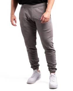 ATHLETIC AESTHETICS Unisex Jogginghose aus 100% Bio-Baumwolle - Hochqualitative Sporthose mit 470 GSM - Hergestellt in Portugal - Für Herren und Damen - Minimalistisches Design (Dark Grey) von ATHLETIC AESTHETICS