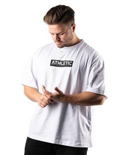 Infinity Oversize T-Shirt - Freizeit und Fitness Shirt für Herren - Bequemes & hochwertiges Kurzarm Shirt mit Rundhals, Dropshoulders von ATHLETIC AESTHETICS