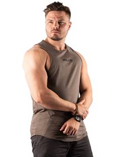 Infinity Sleeveless Shirt - Sport und Fitness Tank Top für Herren - Bequemes & hochwertiges ärmelloses T-Shirt mit Rundhals & 3D Print - Optimal für Training, Freizeit und Gym von ATHLETIC AESTHETICS