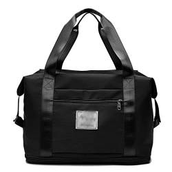 ATHUAH Herren-Reisetasche, Sport, Fitnessstudio, großes Fassungsvermögen, Oxford, wasserdicht, Unisex, Multifunktionstaschen, Damen, Handgepäck, Rucksack (C, wie abgebildet) von ATHUAH