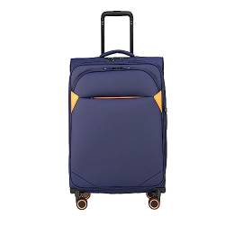 ATHUAH Ultraleichtes Gepäck, Boarding-Trolley, Universal-Rollenkoffer, erweiterbares Gepäck mit großer Kapazität, TSA-Schloss, 20 Zoll, 24 Zoll, 29 Zoll Handgepäck (blau 20 Zoll) von ATHUAH