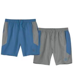 ATLAS FOR MEN - 2er-Pack Shorts Sport Line aus Microfaser - L von ATLAS FOR MEN