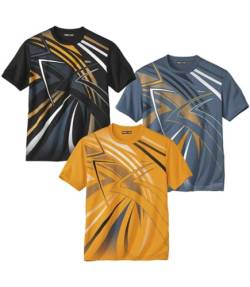 ATLAS FOR MEN - 3er-Pack T-Shirts Sporting - XXL von ATLAS FOR MEN