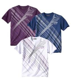 ATLAS FOR MEN - 3er-Pack T-Shirts Sportsmen - 5XL von ATLAS FOR MEN