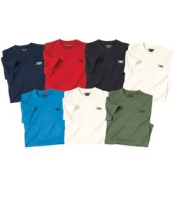 ATLAS FOR MEN - 7er-Pack T-Shirts Atlas - M von ATLAS FOR MEN