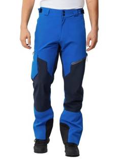 ATLASLAVA Herren Hose Wasserdicht Wanderhose Zip Off Pants Outdoorhose für Aktivitäten Outdoor Blue 2XL von ATLASLAVA