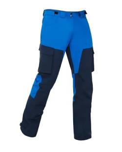 ATLASLAVA Herren Outdoorhose Trekkinghose Winddicht Softshellhose Wanderhose Funktionshose Cargohose Blue-S von ATLASLAVA