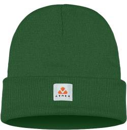 ATNKE Strick Beanie Mütze Dehnbar Weich Warm Täglich Winter Mützen mit Manschetten für Herren und Damen Geschenke/Green von ATNKE