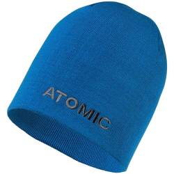 ATOMIC ALPS Beanie - Blau - Mütze für Herren & Damen - Weiche & atmungsaktive Mützen - Warme Wintermütze aus hautsympathischem Material - Bequeme & Schlichte Fleece-Mütze von ATOMIC