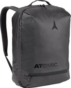 ATOMIC DUFFLE BAG 40l - Schwarz - Robuster & leichter Reiserucksack - Großes Hauptfach mit Netztaschen & Sneaker-Fach - Wasser- & schmutzabweisendes Außenmaterial von ATOMIC