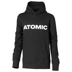 ATOMIC RS KIDS HOODIE - Schwarz - Größe S - Pullover für Kinder & Jugendliche - Kapuzenpullover aus Baumwolle - Hoodies mit ATOMIC Print - Stylisches & bequemes Sweatshirt von ATOMIC