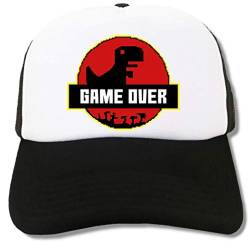 ATPRINTS Game Over Park T Rex Poster Graphic Trucker Cap Baseball Hat von ATPRINTS