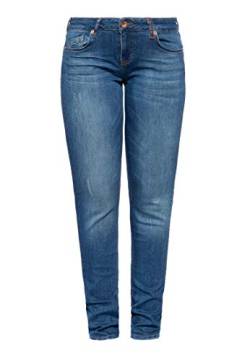 ATT Jeans Damen Original 5-Pocket Jeans | Slim Fit | Damenjeans | Washed | Mit Mittlerem Bund | Jeanshose Belinda von ATT Jeans