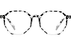 ATTCL Damen Blaulichtfilter Brille Blockieren Blaue Licht von PC, TV und Handy ohne sehstärke Computerbrille BL6688 heihua von ATTCL