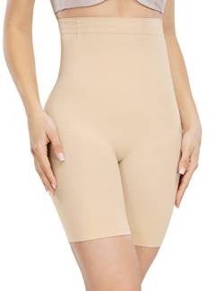 ATTLADY Shapewear Damen Bauchweg Unterhose Hohe Taille Leicht Figurformend Miederhose von ATTLADY