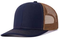 AUBIG Herren Baseball Cap Sommer Mesh Trucker Cap Basecap Atmungsaktives Baseballkappe Outdoor Kappe A13 von AUBIG