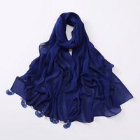 AUKUU Modeschal Modeschal Damenmode-Sonnenschutzschal aus einfarbigem Chiffon, (1-St) von AUKUU