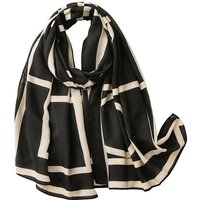 AUKUU Modeschal Modeschal Schal Damen Herren, (Eleganter Stilvolles Design, Halstuch, und Chiffon-Stola), Herbstschal Mode Drucken Halstuch Scarf Poncho von AUKUU