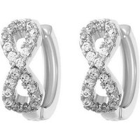 AUKUU Ohrring-Set Exquisite Exquisite Ohrringe mit Diamantschleifen modische 8, förmige Ohrringe geometrische Zahlenohrringe von AUKUU