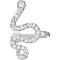 AUKUU Ohrring-Set Keine Keine durchstochenen Ohren diamantbesetztes, schlangenförmiges Ohrclip Design kreative und elegante Schlange von AUKUU