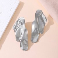 AUKUU Ohrring-Set Modische Modische geometrische Metall Eisenblech Ohrringe für, Damen unregelmäßige Metall Pailletten Ohrringe von AUKUU