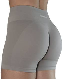 AUROLA Intensify Damen-Trainingsshorts, nahtlos, hohe Taille, Laufen, Sport, Fitnessstudio, Fitness, Yoga, Stretch, sportlich, Kurze Shorts von AUROLA