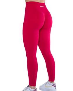 AUROLA Workout-Leggings für Frauen, Nahtlose Scrunch-Strumpfhose, Bauchkontrolle, Fitnessstudio, Fitness, Mädchen, Sport, aktive Yogahose von AUROLA