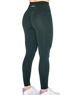 AUROLA Workout-Leggings für Frauen, Nahtlose Scrunch-Strumpfhose, Bauchkontrolle, Fitnessstudio, Fitness, Mädchen, Sport, aktive Yogahose von AUROLA