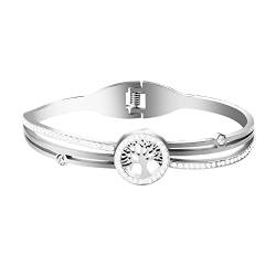 AURSTORE Armband Baum des Lebens, Armband mit Kristallen, Damen-Armband, Geschenk zum Muttertag, Geburtstag, Mama, Frau von AURSTORE