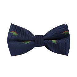 Animal Ties | Gewebte Skinny Krawatten | Geschenk für Männer | Arbeitsbänder für Ihn | Geburtstagsgeschenk für Jungs, Fliege Stegosaurus, Regulär von AUSCUFFLINKS