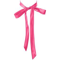 AUSUAYA GB-W-B-T1 Damen-Fliege, Satin-Selbstbindung, für T-Shirt, Dekoration, Valentinstagsgeschenk, rose, One size von AUSUAYA