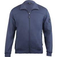 Authentic Klein Sweatjacke Herren Jerseyjacke aus 100% Baumwolle in Übergrößen und Kurzgrößen von AUTHENTIC KLEIN