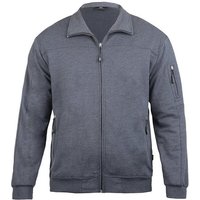 Authentic Klein Sweatjacke Herren Jerseyjacke aus 100% Baumwolle in Übergrößen und Kurzgrößen von AUTHENTIC KLEIN