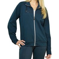 Authentic Klein Sweatjacke Sportive Damen Baumwoll-Mix Jacke mit Zierstickerei von AUTHENTIC KLEIN