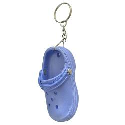 AUTOZOCO Crocs Schlüsselanhänger Crocs Schuh Schlüsselbund Crocs Schlüsselring Crocs Schlüsselring Mini Crocs Schlüsselring Schlüsselbund Gummi Crocs Schlüsselbund mit Crocs Motiv, blau, XL von AUTOZOCO