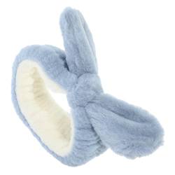 Stirnband Kaninchen Haarschmuck Spa Haarband Kaninchen Haarband Ästhetische Accessoires/242 (Color : Blue, Size : 1 Count (Pack of 1)) von AUVNQDUC