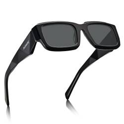 AVAWAY Polarisierte Sonnenbrille Herren Acetat Rhamen und TAC Linse UV400 Schutz von AVAWAY