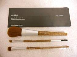 AVEDA Flax Sticks Daily Effects Brush Set (02 Medium Eye Color+07 Brow & Lash+09 Blush), 1 Stück von AVEDA
