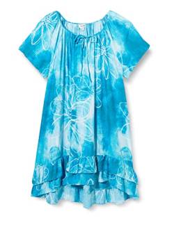 Avenue Damen Tunika Avery Crush Übergröße Klassisches Hemd, Ombre Breeze, 44 Plus von AVENUE