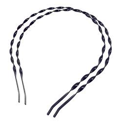 2 Stück Haarband Kopfbedeckung Unisex Wellenförmiges Frühlings-Outdoor-Sport-Stirnband Modisch (Color : I) von AVFORA