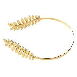 Stirnbänder Haarband Braut Haarschmuck Gold Haarbänder Goldblätter Schmetterling Vintage Haarschmuck Hochzeit Stirnband Tiara Frauen Haarkrone-5 Haarschmuck (Color : 4) von AVFORA