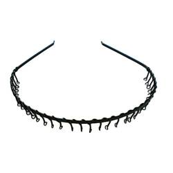 Stirnbänder Haarband Metall Schwarz Zähne Kamm Haarband Haarband Stirnband Haarschmuck von AVFORA