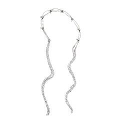 Stirnband, modische Stirnbänder, Strass-Kopfbedeckung, Strass-Stirnbänder, Haarkette, Haarband, Hochzeit, Haarband, Braut-Haarschmuck, elegante Haardekoration, modische Kopfbedeckung, Kopfdekoration, von AVFORA