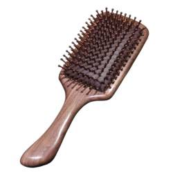 AVLUZ Haarbürsten-Massagekamm, antistatische Entlüftungspaddelbürste, entwirrende Luftkissen-Haarbürste for langes, glattes, lockiges Haar (Color : A) von AVLUZ