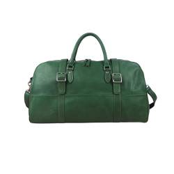 AVLUZ Leder-Reisetasche, Sport-Sporttasche, multifunktionale Retro-Gepäcktasche, wasserdichte Weekender-Übernachttasche for Männer und Frauen (Color : B) von AVLUZ