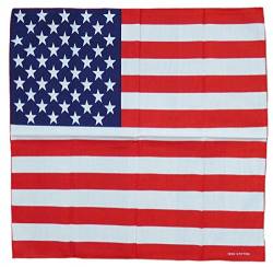 AW-Collection Bandana Halstuch Kopftuch Nikkituch Flagge USA Stars & Stripes von AW-Collection
