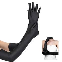 AWAVM 1 Paar schwarze lange handschuhe der Frauen, Party Performance Handschuhe, schwarze lange handschuhe, schwarze lange Handschuhe von AWAVM