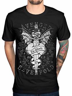 Avenged Sevenfold Cloak & Dagger T Shirt (Black) von AWDIP