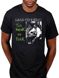 Official Dead Kennedy's Too Drunk To Fuck T-Shirt Merch Convenience Or DeathIn God We Trust von AWDIP